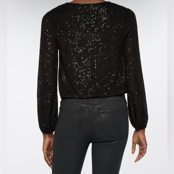 NWOT Heatherly Cervinia Sequin Knit Bodysuit - Picture 2 of 6